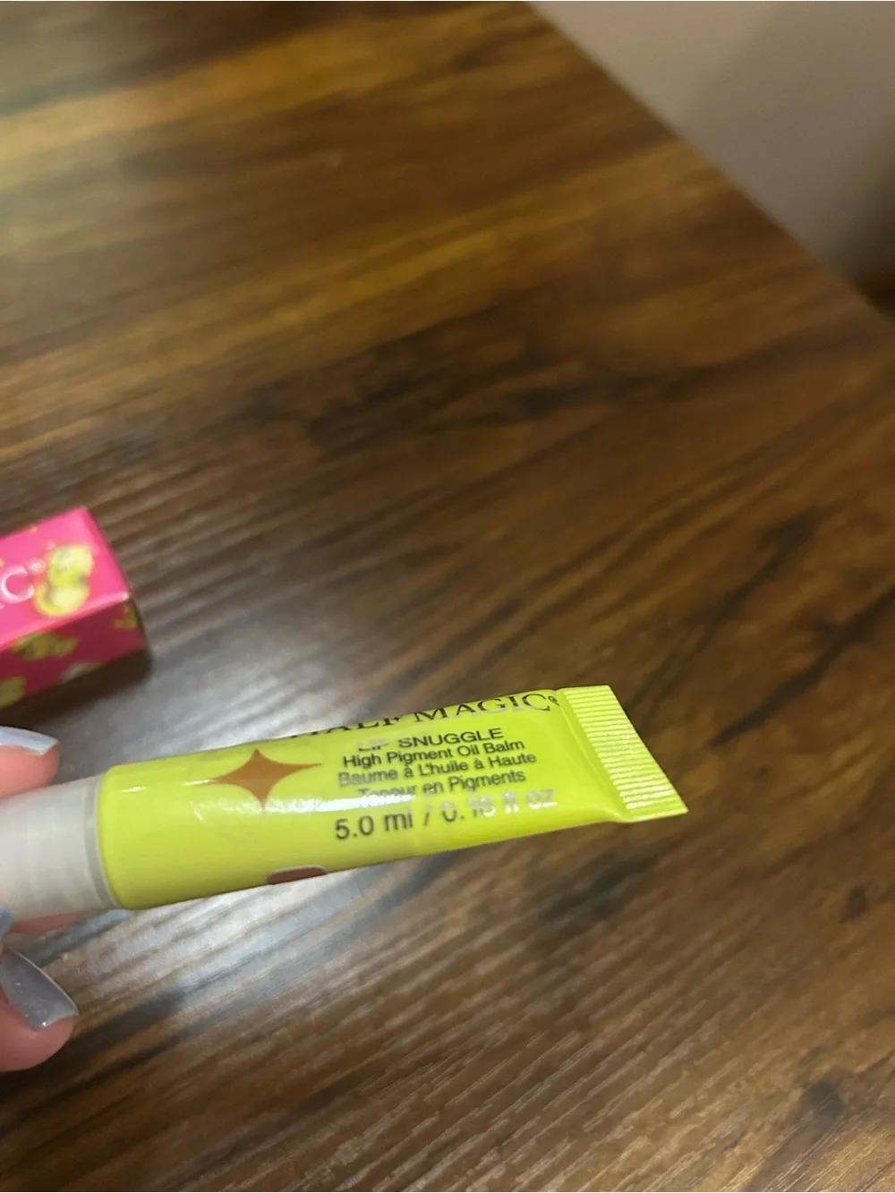 New Half Magic Lip Snuggle lip balm oil shade Killa Meows